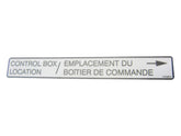 1704687 Decal, Cntrl Box Location | JLG